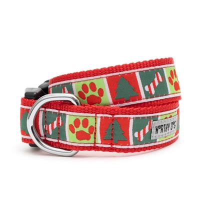 The Worthy Dog Good Tidings Collar & Lead Collection