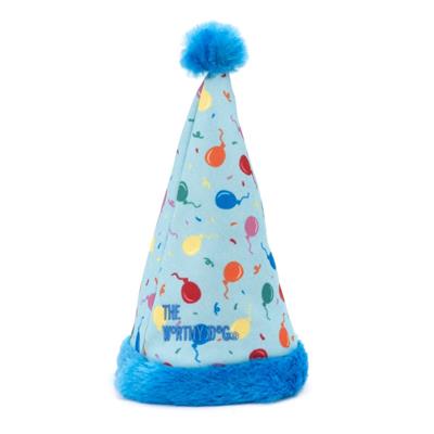 The Worthy Dog Blue Birthday Party Hat