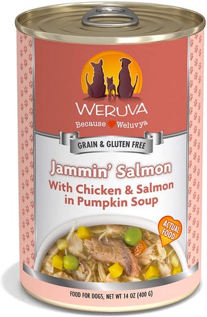Weruva Classic Canned Dog Food 14oz Jammin Salmon - Paw Naturals