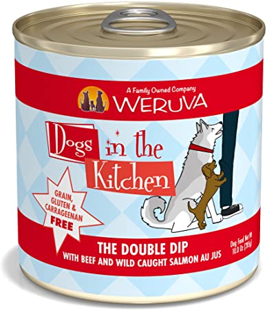 Weruva Dogs In The Kitchen Canned Dog Food 10oz The Double Dip - Paw Naturals