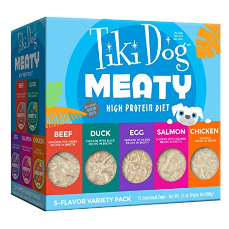 Tiki Pet Variety Pack Meaty 3oz Wet Dog Food