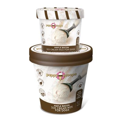 Puppy Cake Scoops Maple Bacon Ice Cream Mix For Dogs - Paw Naturals