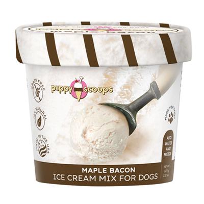 Puppy Cake Scoops Maple Bacon Ice Cream Mix For Dogs 2.32oz - Paw Naturals