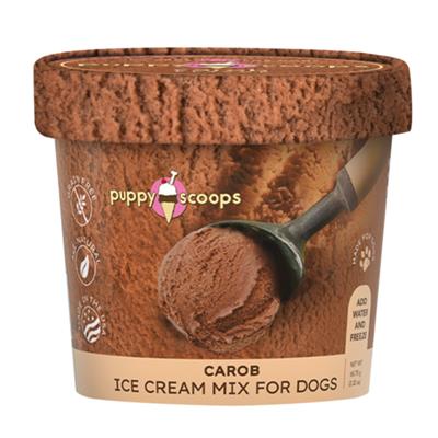 Puppy Cake Scoops Carob Ice Cream Mix For Dogs 2.32oz - Paw Naturals