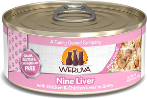 Weruva Classic Canned Cat Food Nine Liver / 5.5oz - Paw Naturals