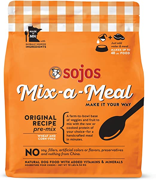 Sojos Mix-A-Meal Original Raw Freeze-Dried Dog Food