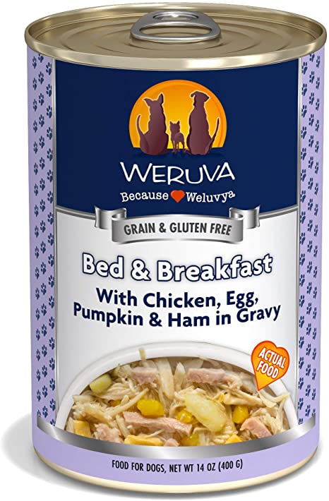 Weruva Classic Canned Dog Food 14oz Bed & Breakfast - Paw Naturals
