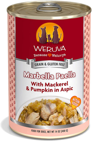 Weruva Classic Canned Dog Food 14oz Marbella Paella - Paw Naturals