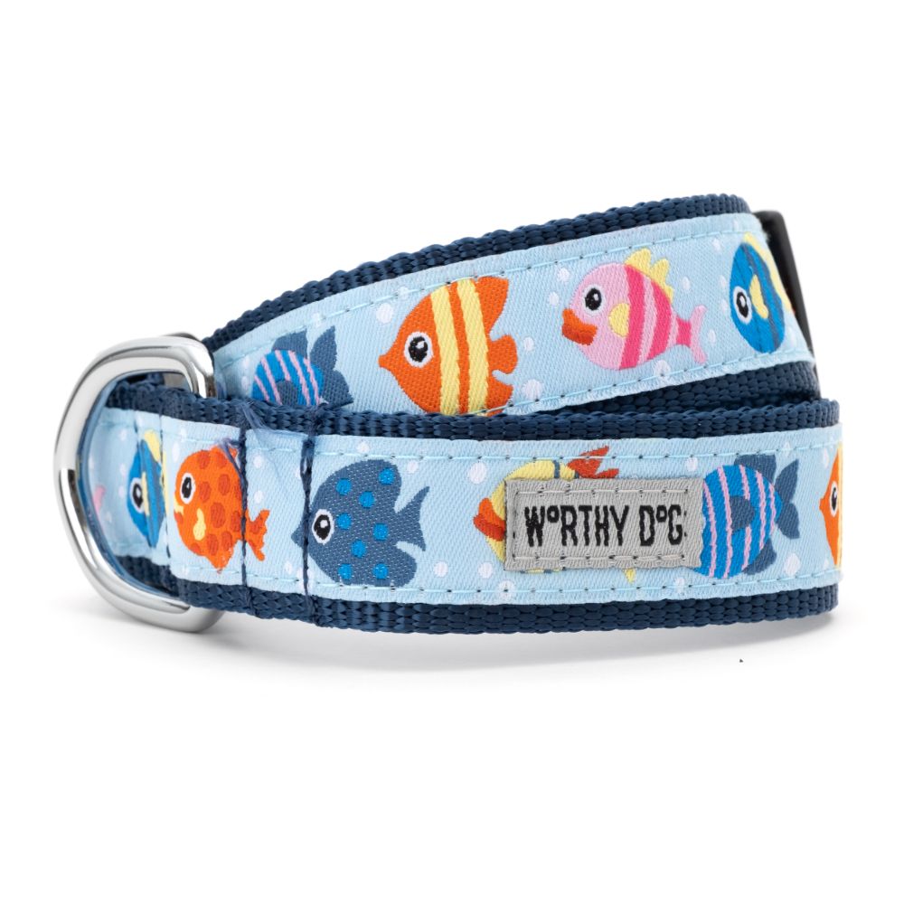 The Worthy Dog Fishy Collar & Lead Collection