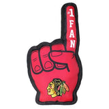 Pets First Co. NHL Chicago Blackhawks #1 Fan Pet Toy - Paw Naturals