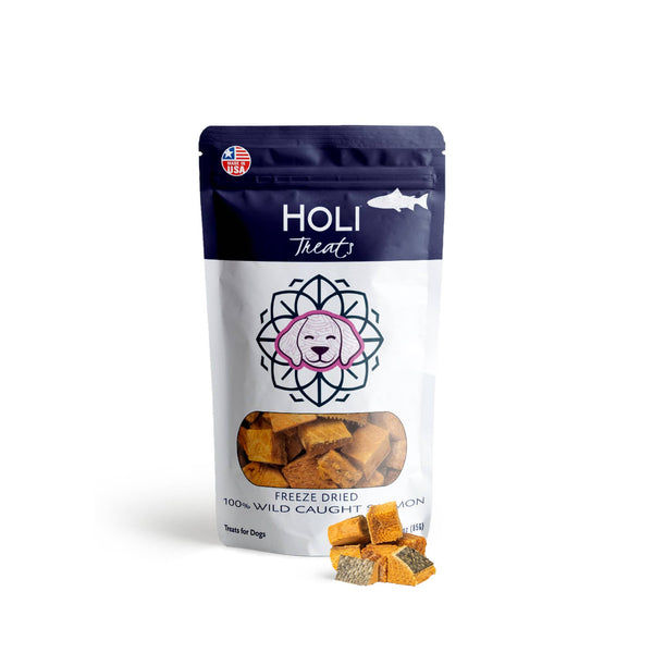 Holi Wild Caught Salmon 1.5oz Dog Treats