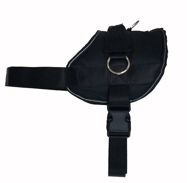 Bark Appeal Reflective No Pull Harness Black / Large - Paw Naturals
