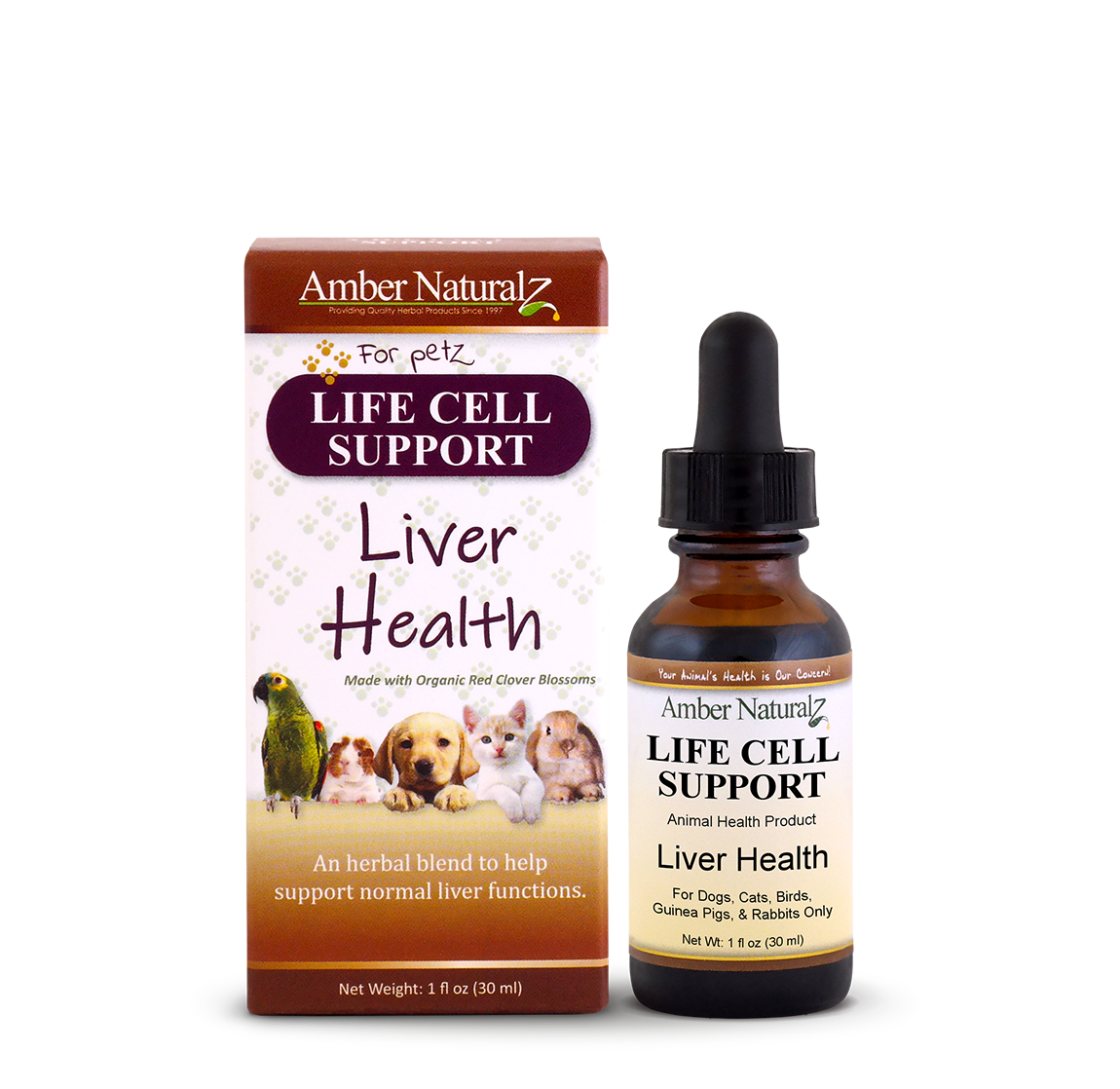 Amber NaturalZ Life Cell Support Pet Supplement