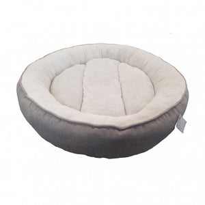 Petcrest Snuggler Donut Bed for Dogs & Cats Gray / 36" - Paw Naturals