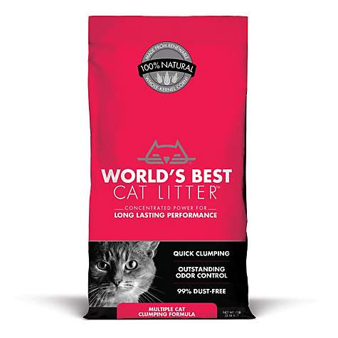 World's Best Cat Litter Extra Strength 8lb - Paw Naturals