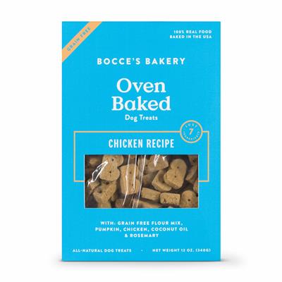 Bocce's Bakery Grain-Free Chicken Biscuits Dog Treat 12oz