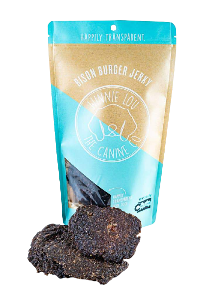 Winnie Lou The Canine Co. Bison Burger Jerky 2.5oz