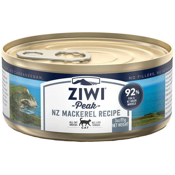 Ziwi Peak Moist Mackerel Canned Cat Food 3oz - Paw Naturals