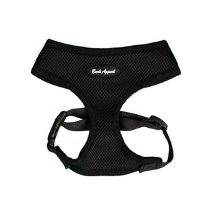 Bark Appeal Breathe EZ Solid Color Pull-Over Harness Black / XS - Paw Naturals