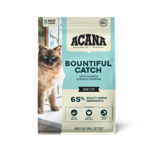 Acana Bountiful Catch High-Protein Adult Dry Cat Food 4lb - Paw Naturals