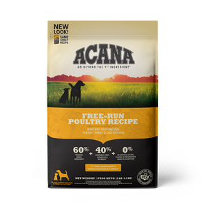 Acana Heritage Free Run Poultry Dry Dog Food 13lb - Paw Naturals