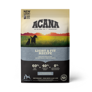 Acana Heritage Light & Fit Dry Dog Food 13lb - Paw Naturals