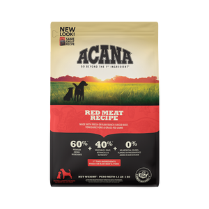 Acana Heritage Red Meat Dry Dog Food 4.5lb - Paw Naturals