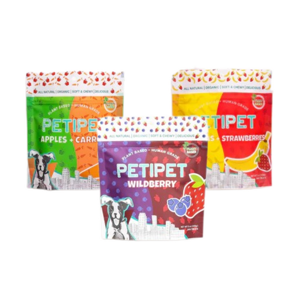 PETIPET Plant Based Soft & Chewy Dog Treats