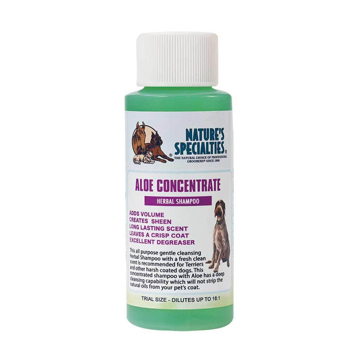 Nature's Specialties Aloe Concentrate Shampoo 2oz 16:1 - Paw Naturals