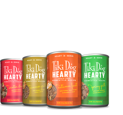 Tiki Pet Hearty Homestyle Recipe Canned Dog Food 12.5oz - Paw Naturals