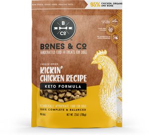 Bones & Co Keto-Approved Freeze-Dried Dog Food