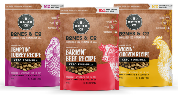 Bones & Co Keto-Approved Freeze-Dried Dog Food