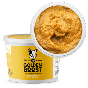 Bones & Co Raw Frozen Topper Golden Boost for Cats & Dogs
