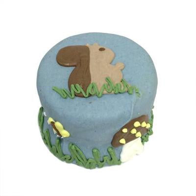 Bubba Rose Biscuit Co. Squirrel Baby Birthday Cake (Shelf Stable) Dog Treat - Paw Naturals