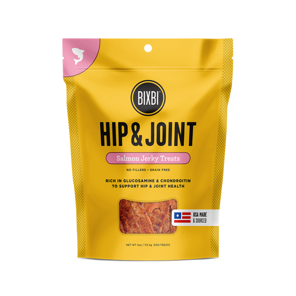 Bixbi Jerky Hip & Joint Salmon Dog Treat