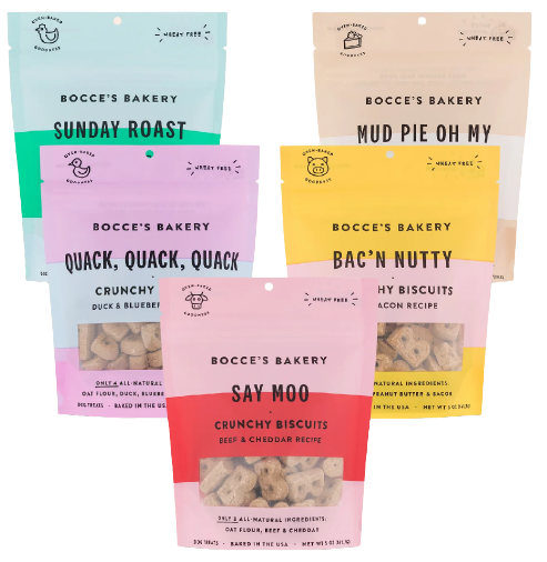 Bocce's Bakery Everyday Crunchy Biscuit Dog Treats 5oz