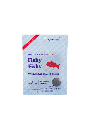 Bocce's Bakery Soft & Chewy Cat Treats Fishy Fishy - Paw Naturals