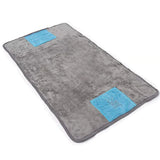Messy Mutts Ultra Soft Towel with Hand Pockets Cool Grey