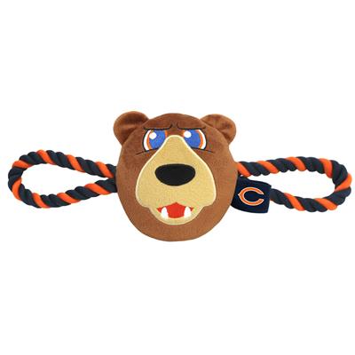 Pets First Co. NFL Chicago Bears Mascot Rope Toy