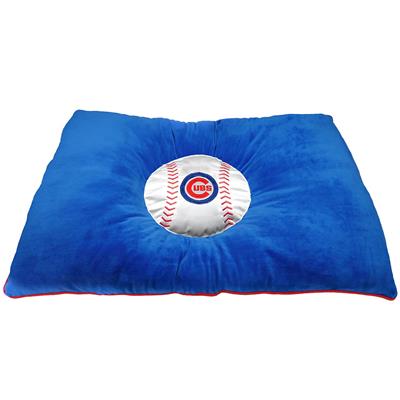 Pets First Co. MLB Chicago Cubs Pet Pillow Bed