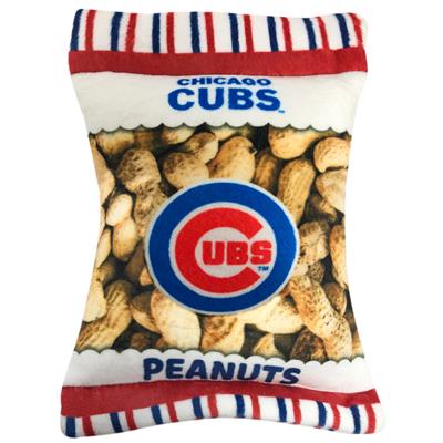 Pets First Co. MLB Chicago Cubs Peanut Bag Toy - Paw Naturals