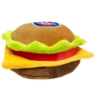 Pets First Co. MLB Chicago Cubs Hamburger Toy - Paw Naturals