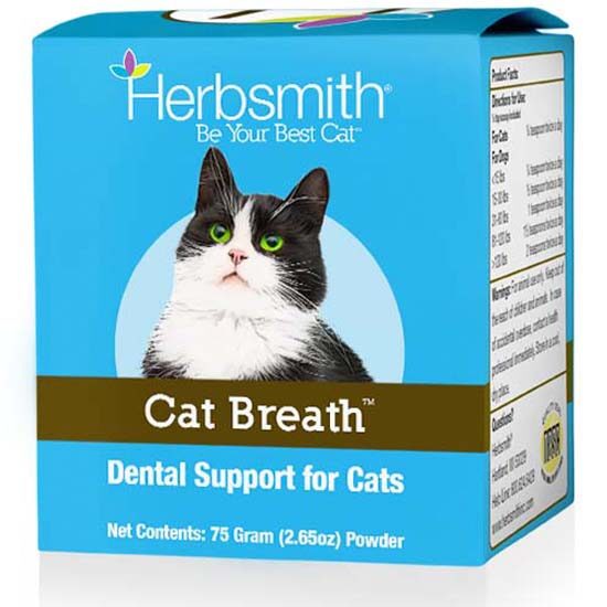 Herbsmith Cat Breath Supplement 75g Powder - Paw Naturals