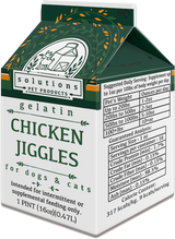 Solutions Pet Products Raw Gelatin Jiggles for dogs & cats