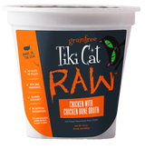 Tiki Pet Raw Frozen Cat Food Raw Chicken 24oz - Paw Naturals