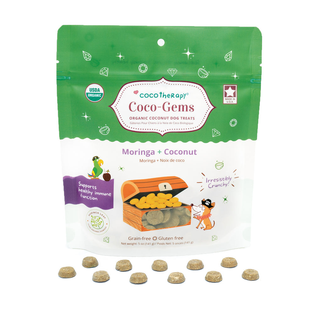 CocoTherapy Coco-Gems Organic Coconut Dog Treats