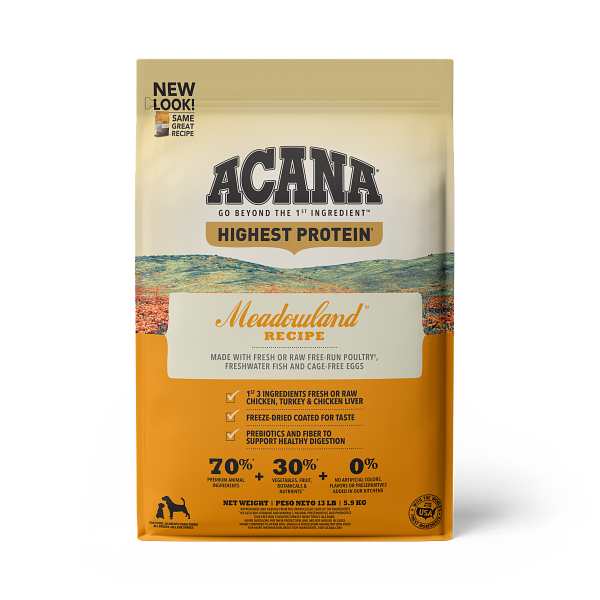 Acana Regionals Meadowland Dry Dog Food 13lb - Paw Naturals