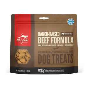 Orijen Freeze-Dried Ranch-Raised Beef Dog Treat 1.5oz - Paw Naturals
