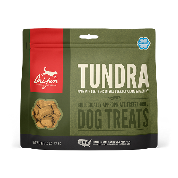 Orijen Freeze-Dried Tundra Dog Treat 1.5oz - Paw Naturals