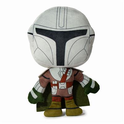 Buckle Down The Mandalorian Standing Pose Star Wars Dog Toy